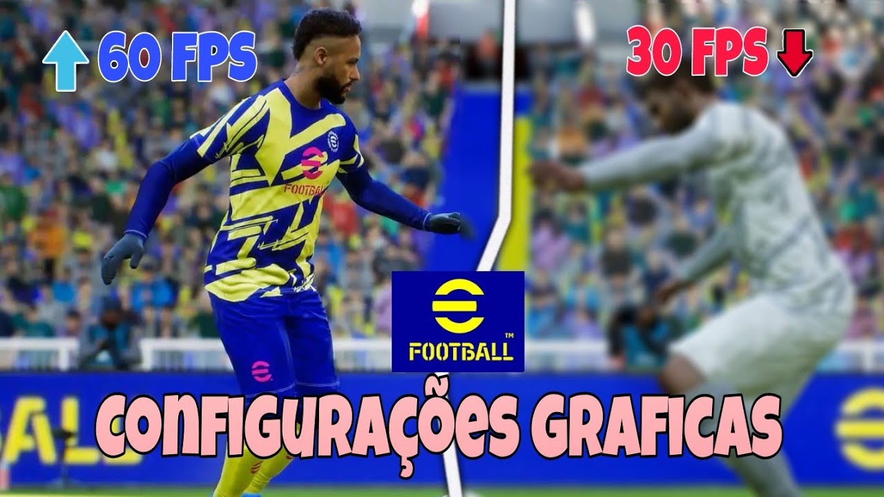 Configurações Graficas Efootball 2023 PC Fraco!