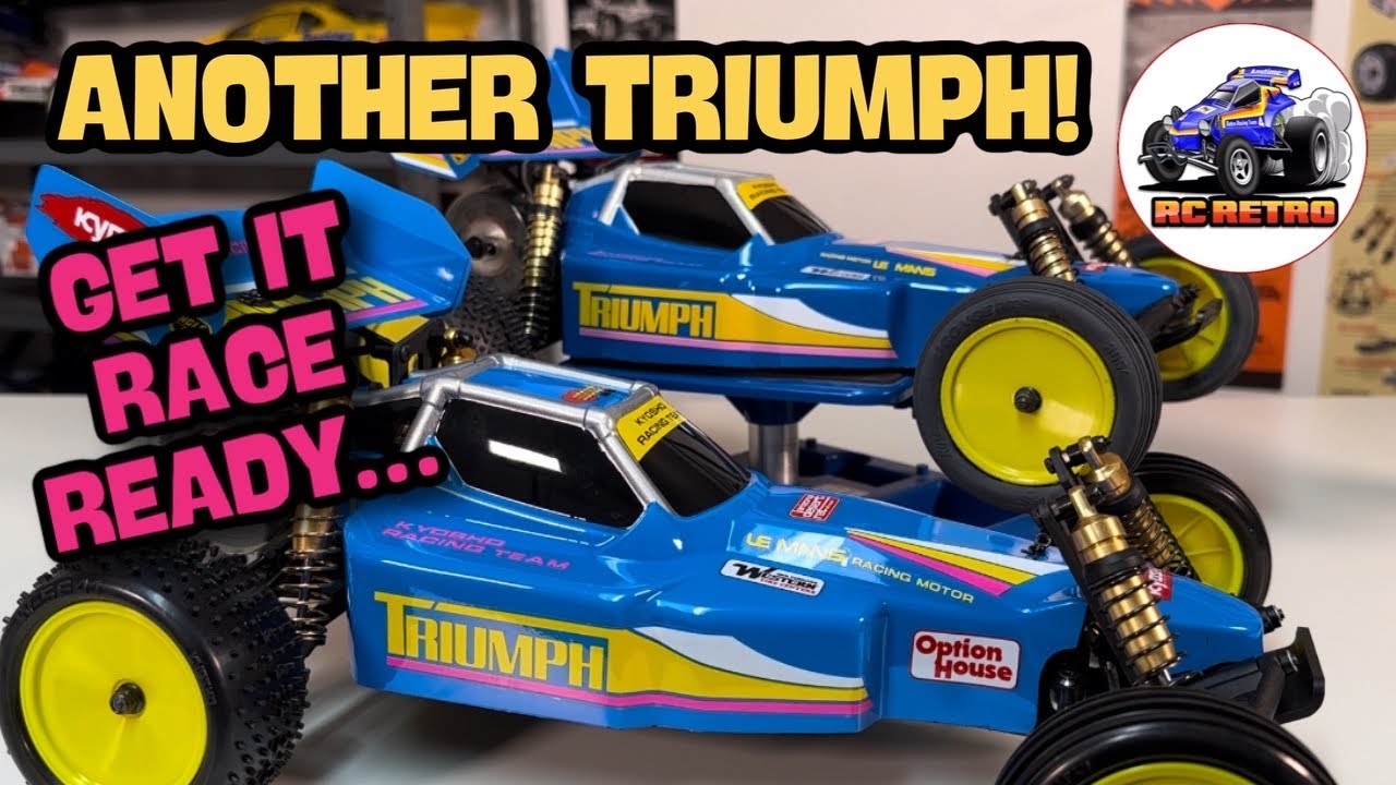 e307: Another Vintage Kyosho Triumph!  What are the plans for this one? Uhm… Race It!