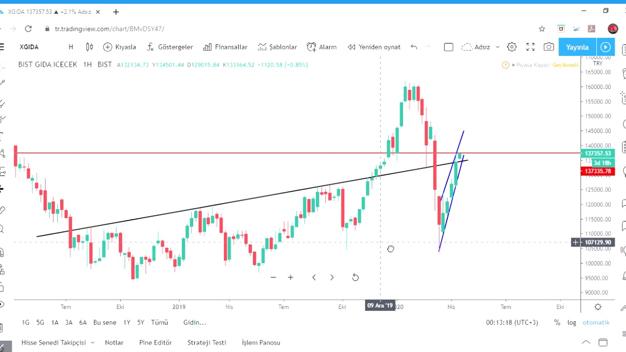 #XGIDA ANALİZİ GIDA HİSSLERİ NE OLUR? #XU100 #BISTGIDA #ENDEKS