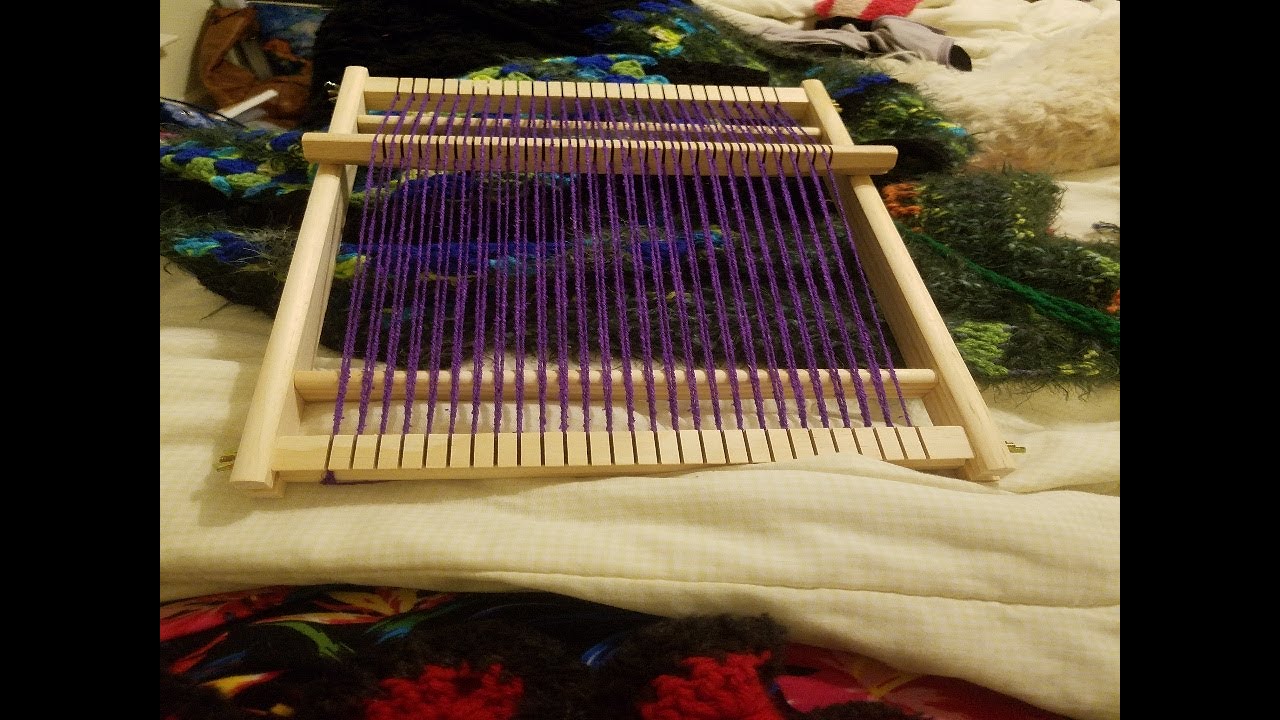 Mikimiqi Wooden Multi-Craft Weaving Loom Large Frame 9.85x 15.75x 1.3 Inches To Handcraft For Review