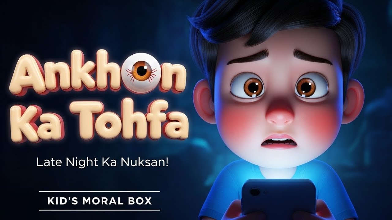 Ankhon Ka Tohfa | Mobile Use For Kids | Islamic Moral Story | Kids Moral Box