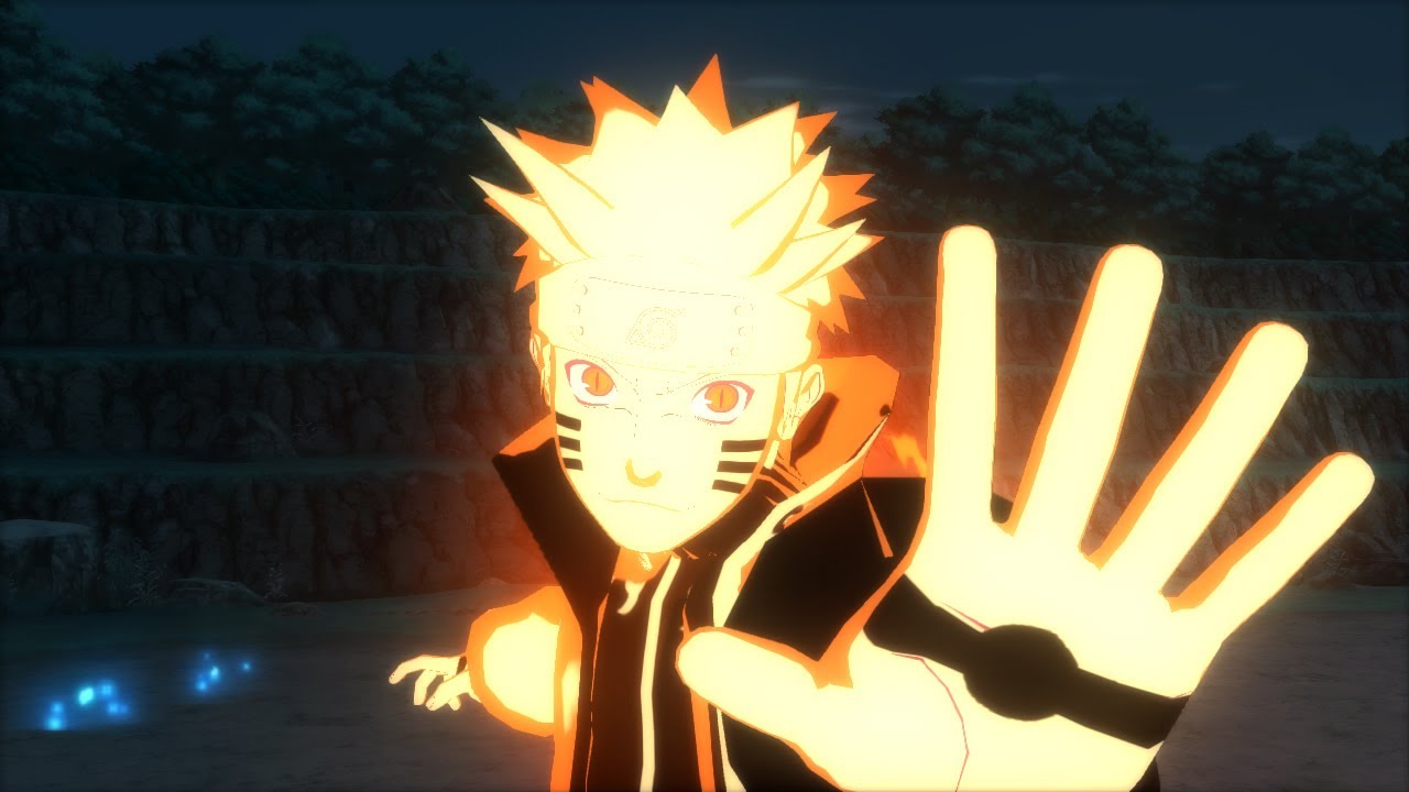 Sage Bijuu Naruto vs Sage Kabuto