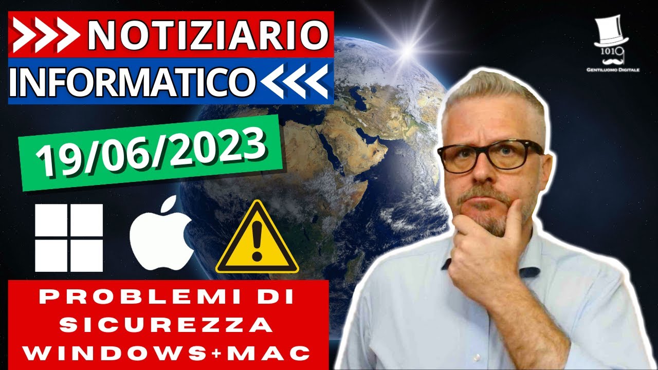 Attenzione ai nuovi aggiornamenti per Windows e alla nuova minaccia ransomware per Apple!