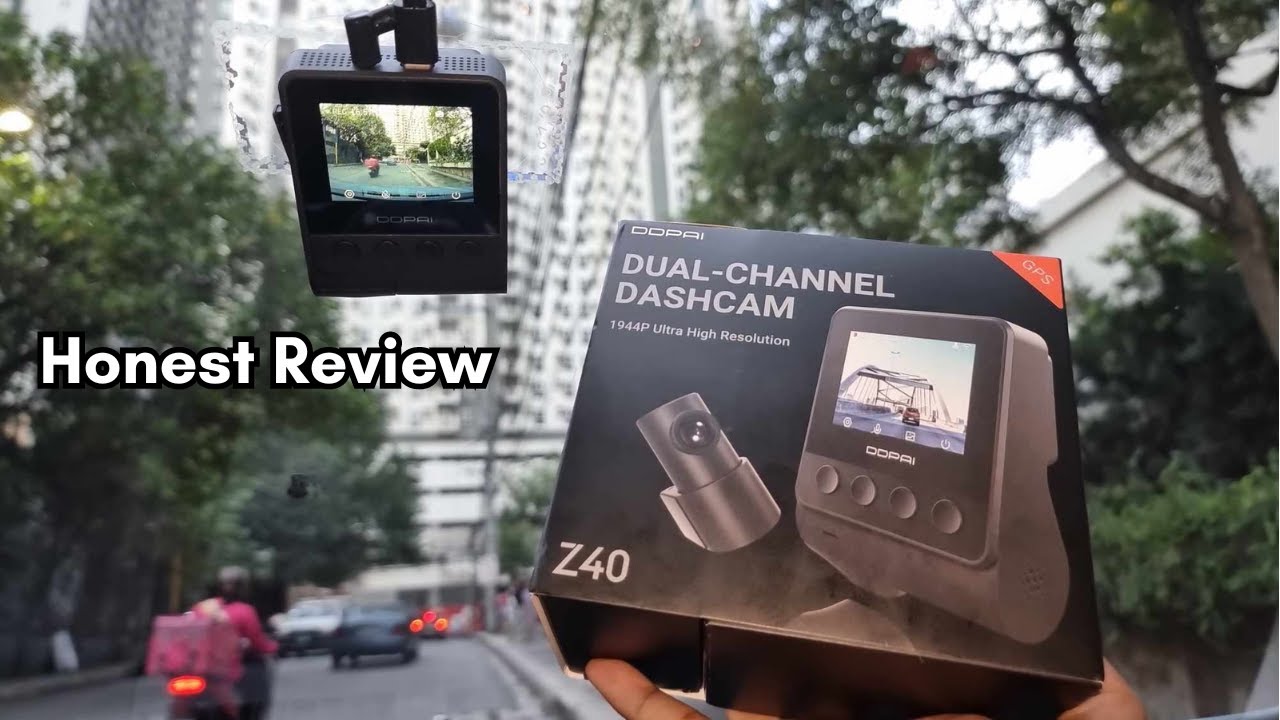 DDPAI Z40 Dashcam Front and Rear