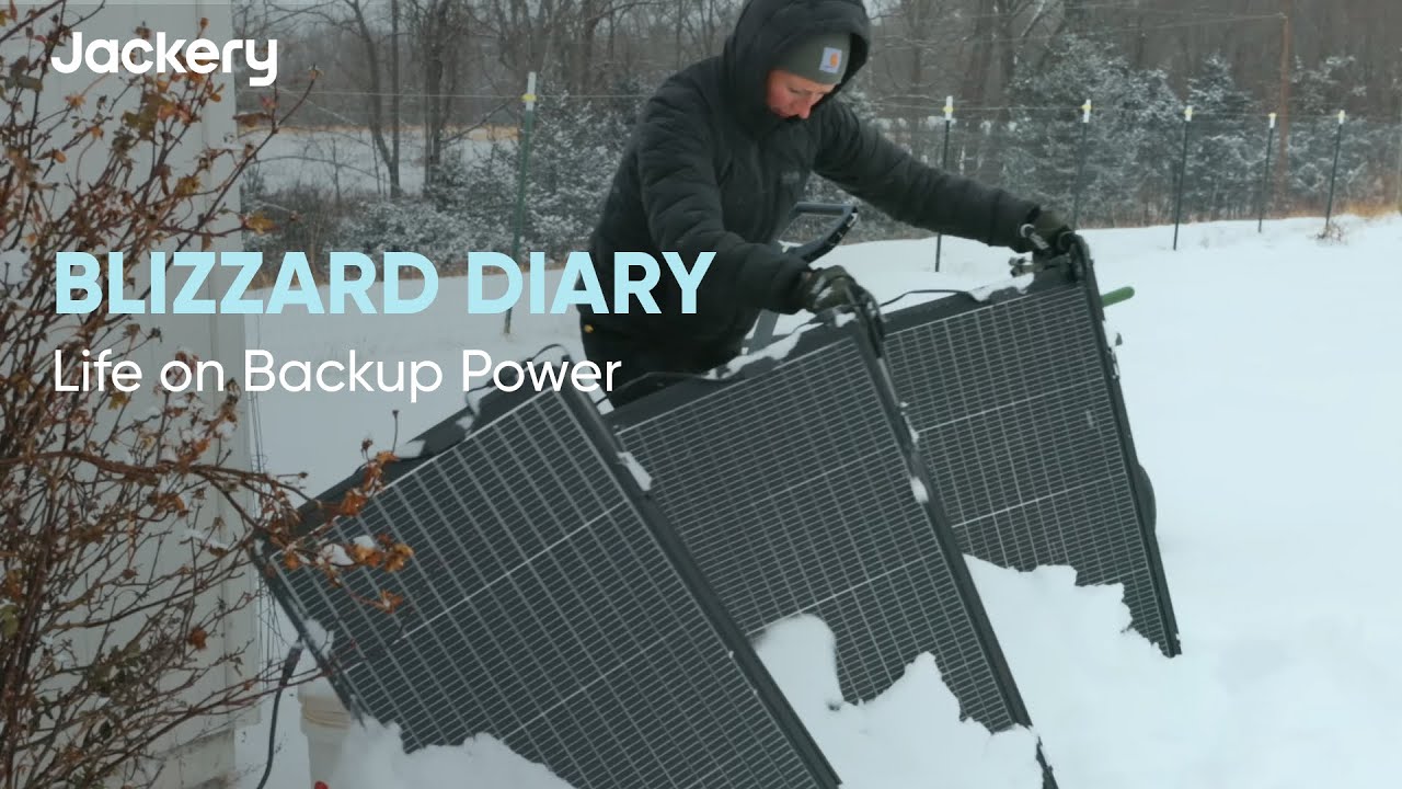 Power Out, Life On — A Blizzard Backup Diary | Jackery