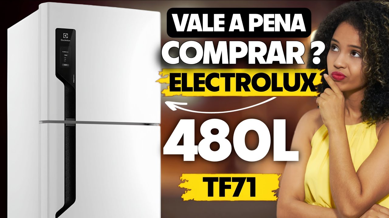 🔥GELADEIRA ELECTROLUX FROST FREE 480L TF71 | VALE A PENA? AUTO SENSE + DUPLEX!