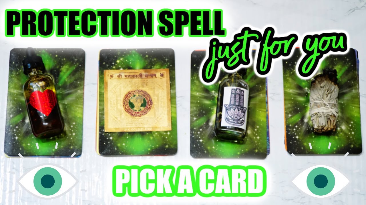 🧿 PROTECTION SPELL JUST FOR YOU 🔮 PICK A CARD 🧿