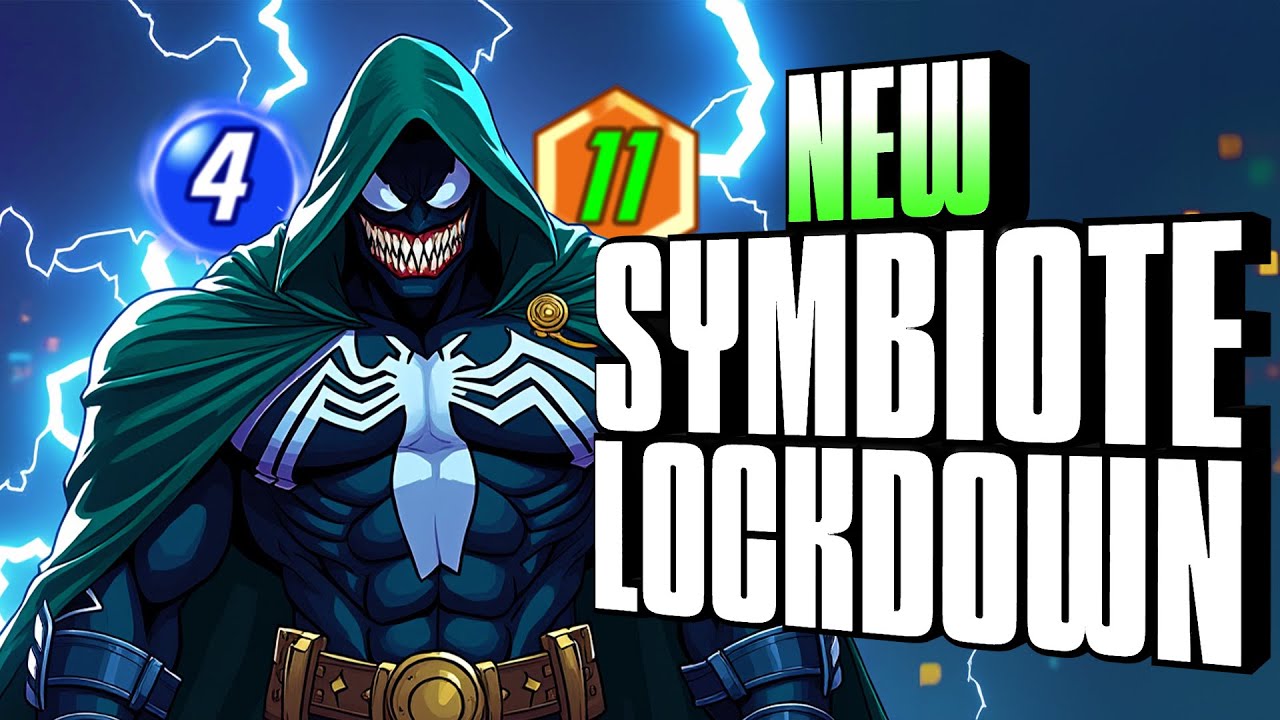 The New BEST Control Deck?! | Symbiote Lockdown is Unbelievable | Marvel Snap