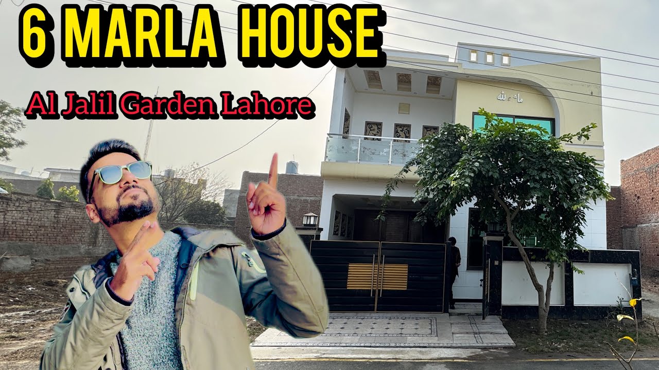 Very Reasonable price ￼6 Marla House For Sale in Al Jalil Garden Lahore | HUSNAIN Builders