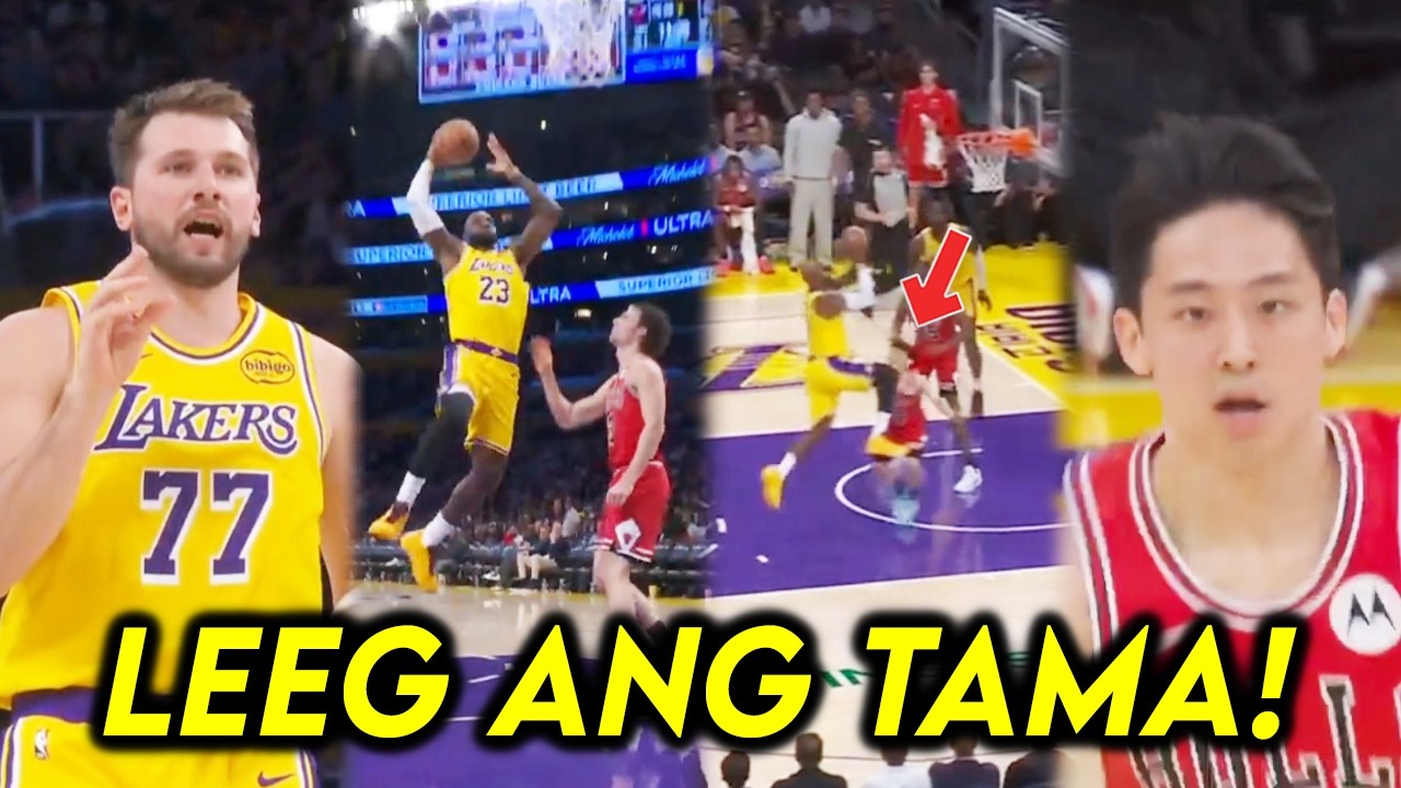 KING IS BACK! Inararo ni Lebron si Yuki, leeg ang tama! Trashtalk ang bantay ni Luka 51pts!