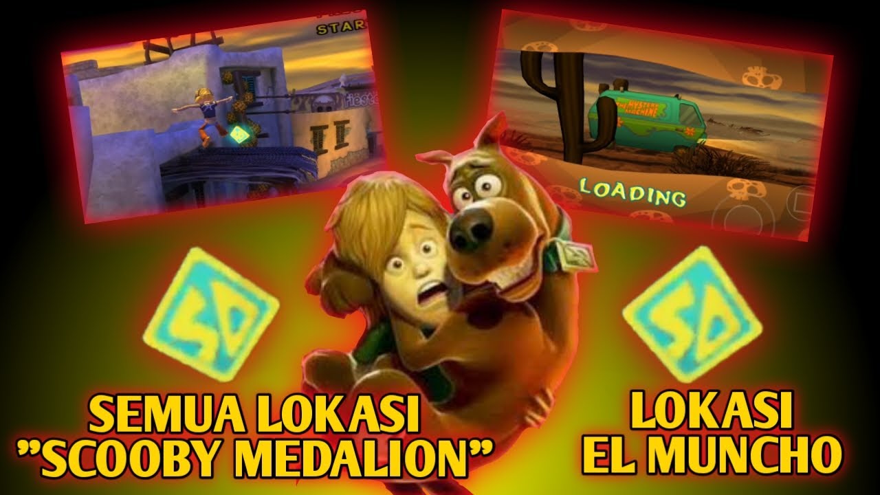 Scooby Doo and the Spooky Swamp - All Scooby Medalion (El Muncho Location)