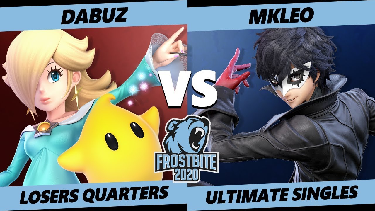 Frostbite 2020 SSBU Losers Quarters - Liquid | Dabuz (Rosalina) Vs. MkLeo (Joker) Ultimate Singles