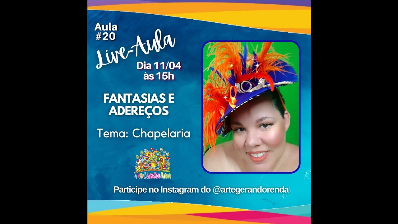 Chapelaria - como fazer chap&eacute;u tipo fascinator. Aula 20 de Fantasias e Adere&ccedil;os.