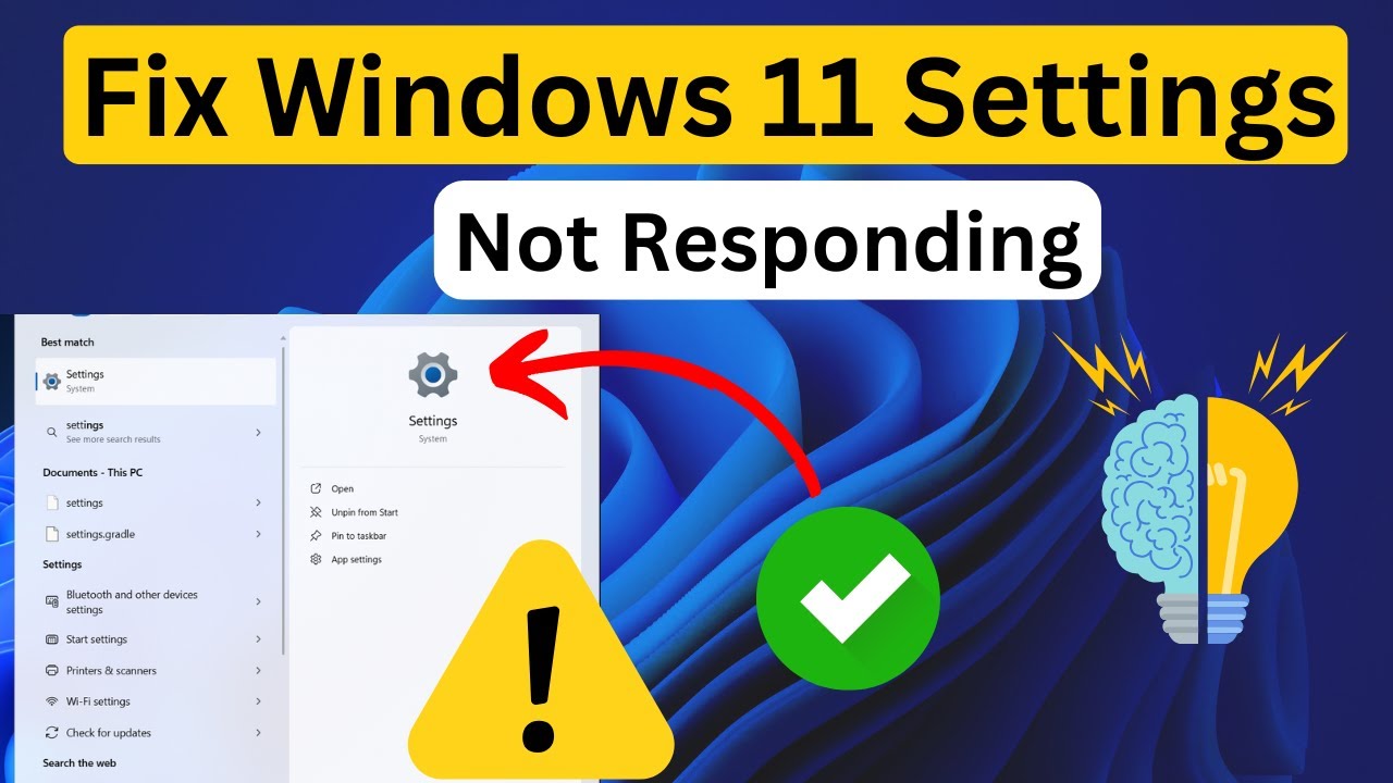 Исправление ошибок &laquo;Параметры Windows 11 не открываются или не отвечают&raquo; (работает на 100%)