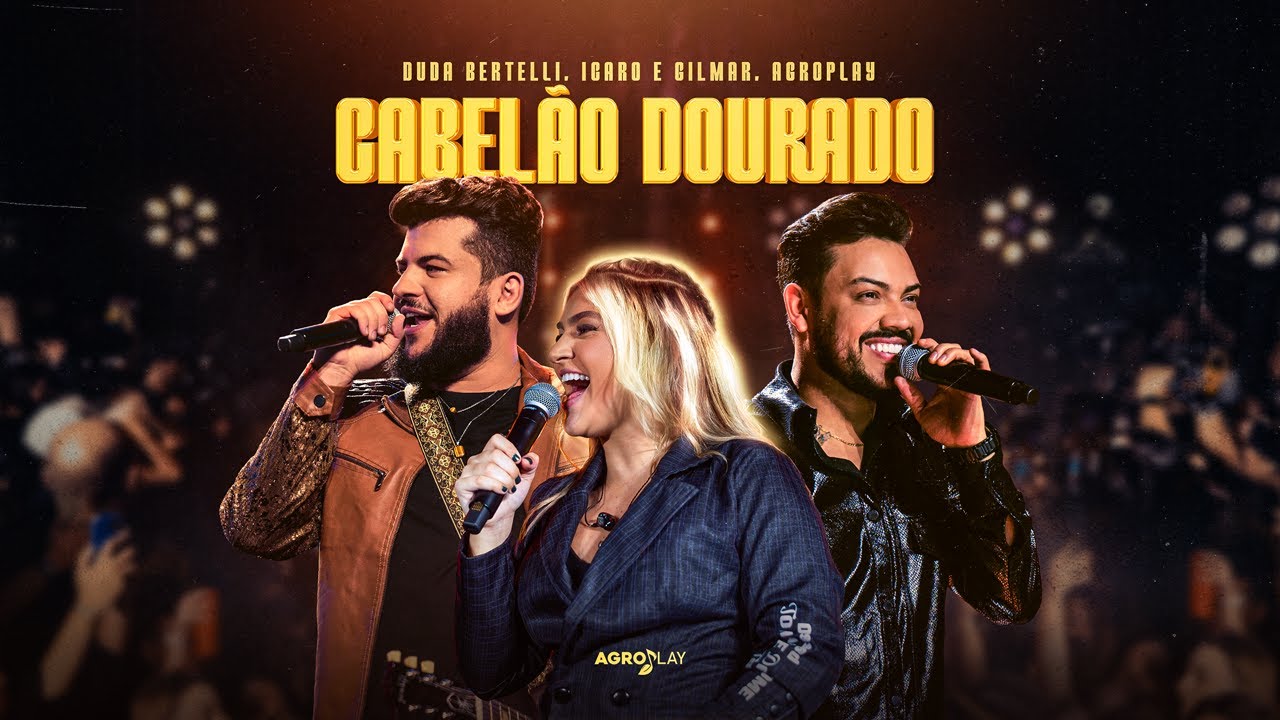 Cabel&atilde;o Dourado - Duda Bertelli, @icaroegilmar, @agroplaybr