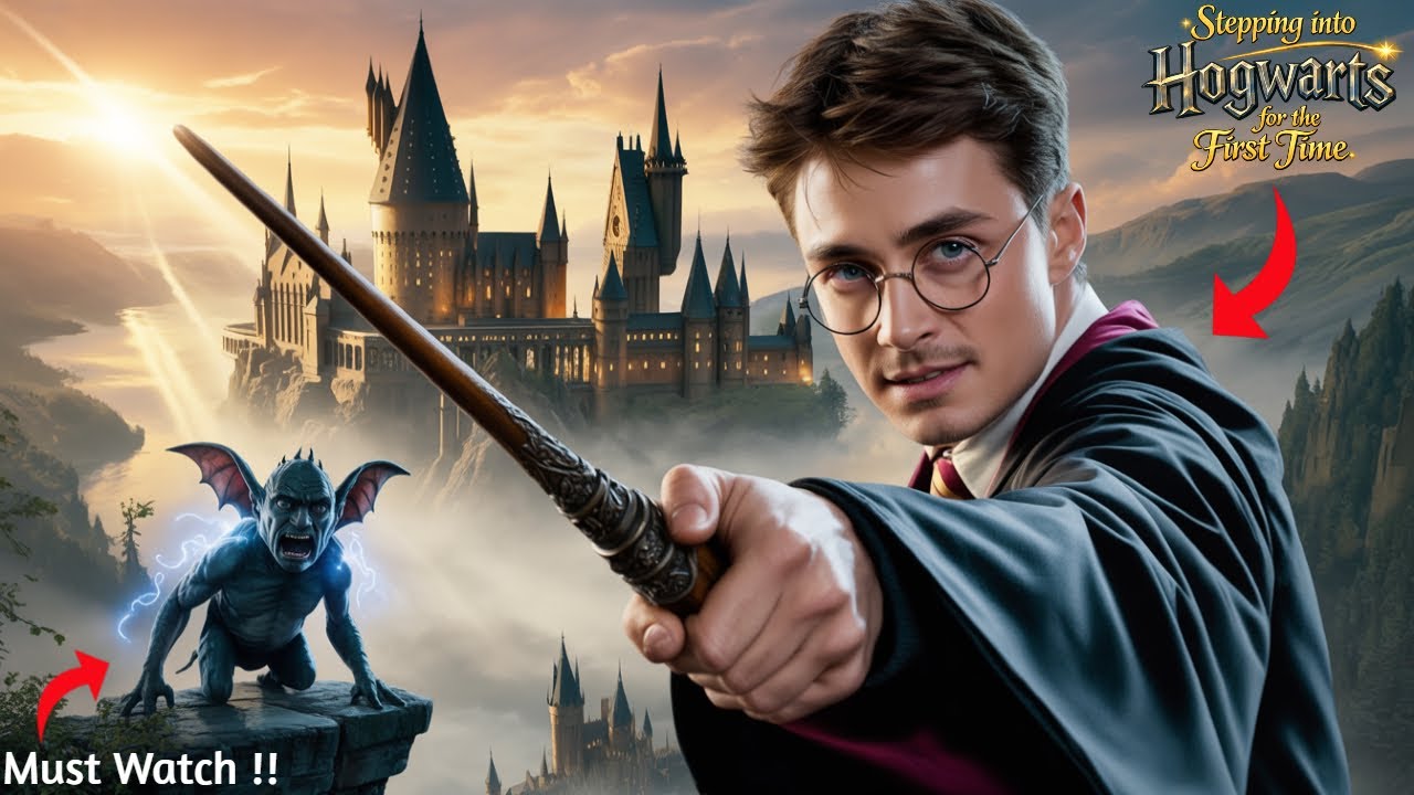 Stepping into Hogwarts for the First Time - Sit Back & Enjoy this Must Watch Hogwarts Legacy