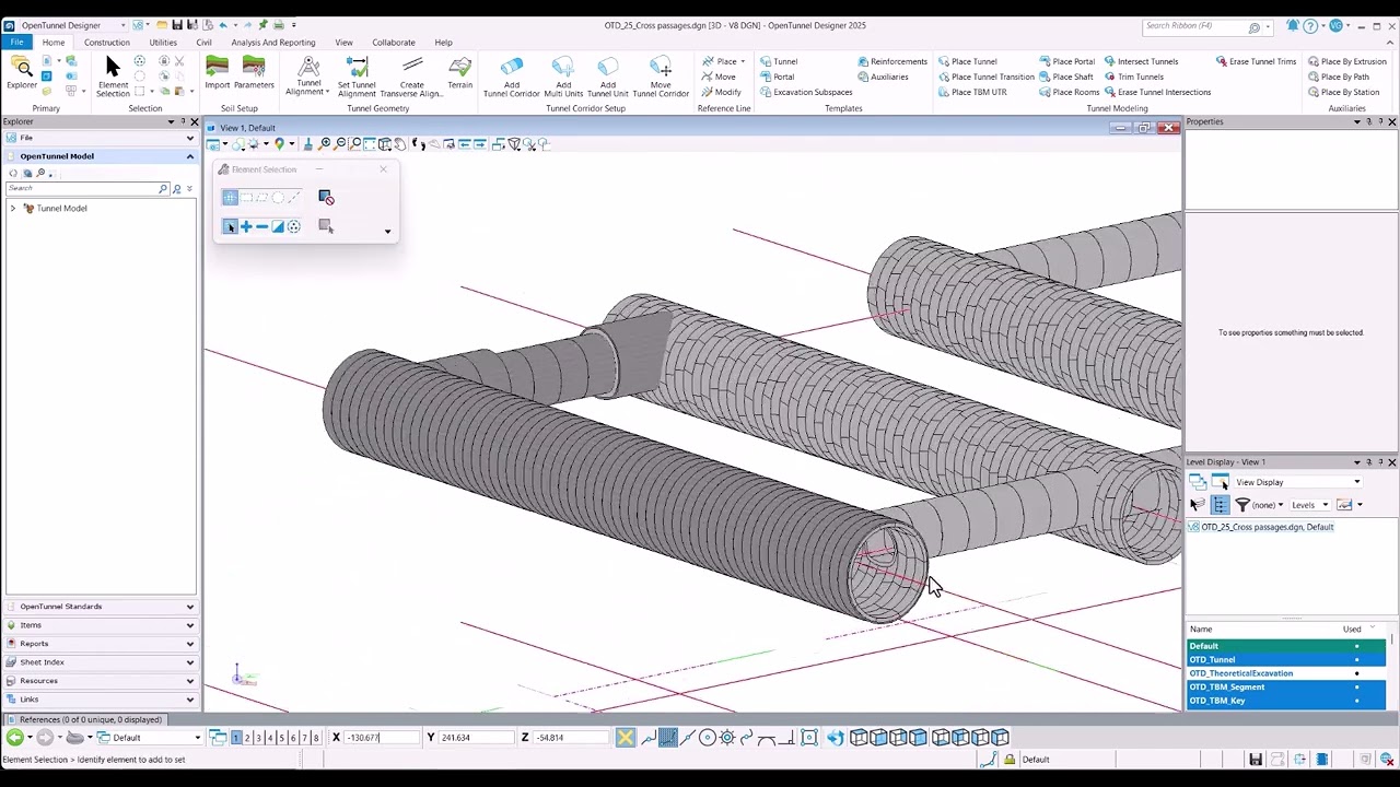 02 Model cross passages
