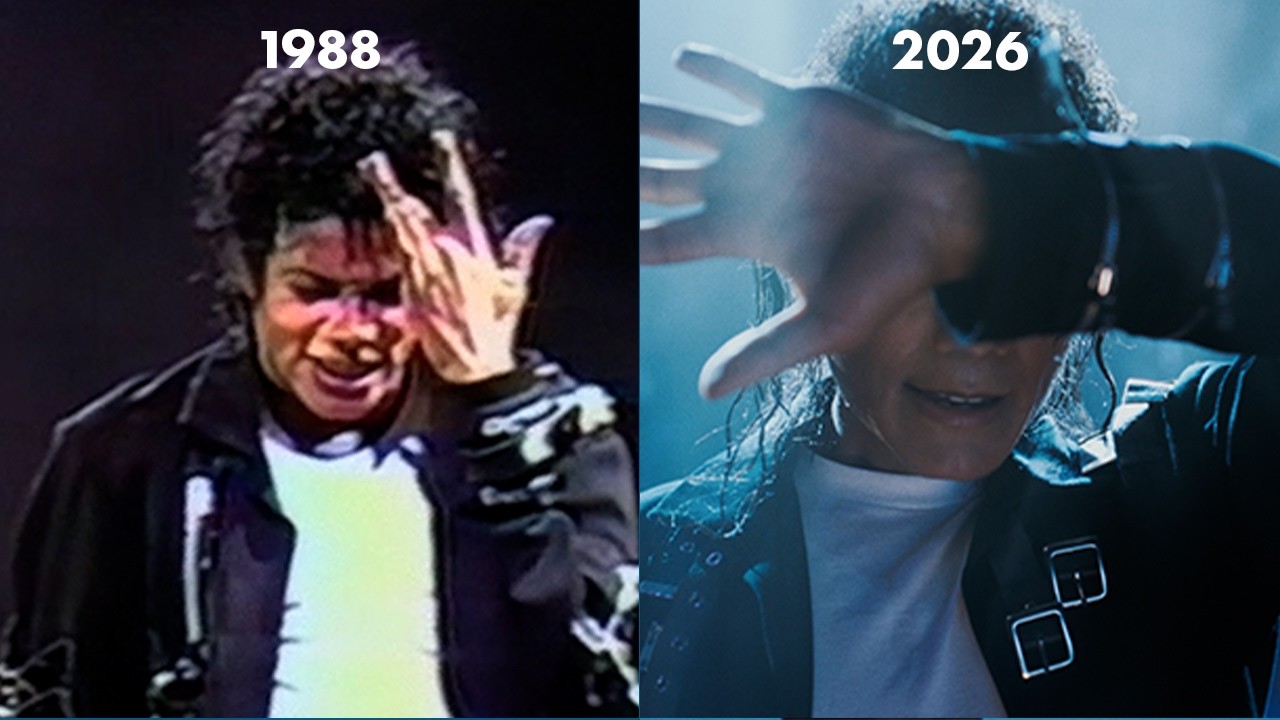Michael Jackson vs Michael (2026) - Bad (Side-by-Side Comparison)