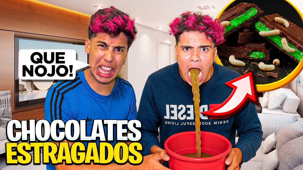 O ROBSON ABREU COMEU CHOCOLATES ESTRAGADOS * ele passou mal