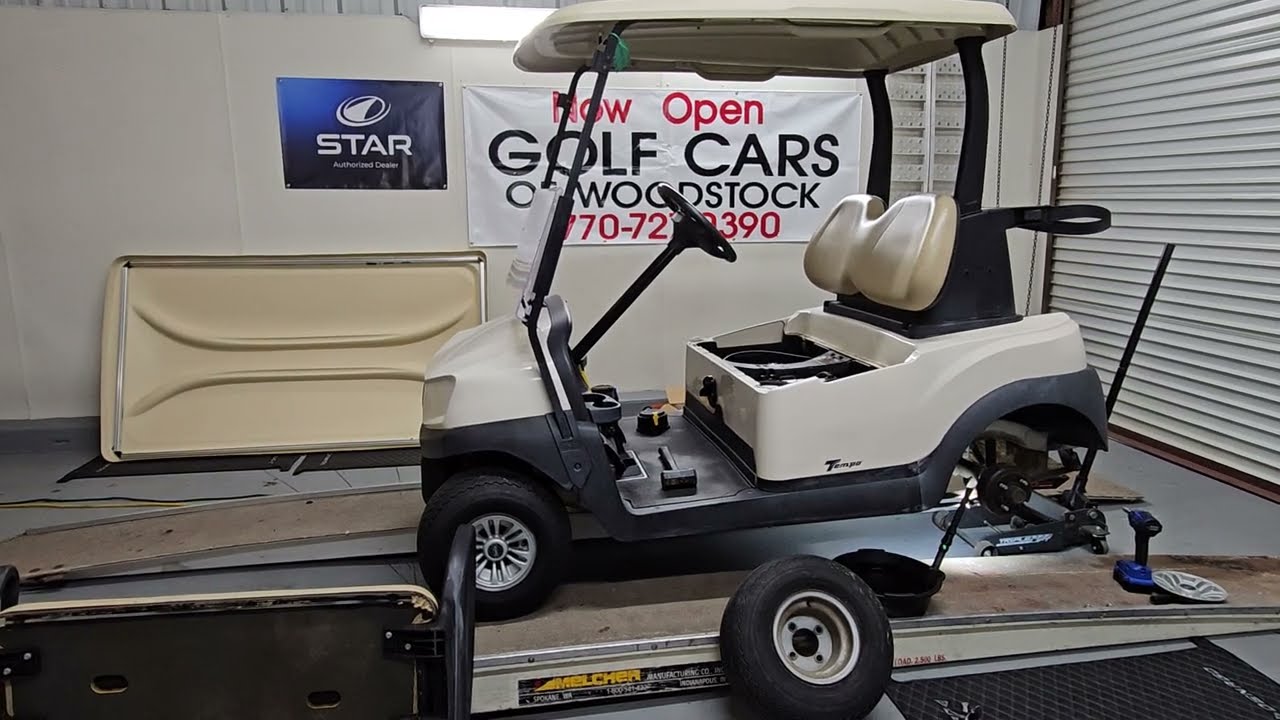 Советы по замене масла и воздушного фильтра в Club Car Tempo 2021 с двигателем Kohler ECH440 на б...