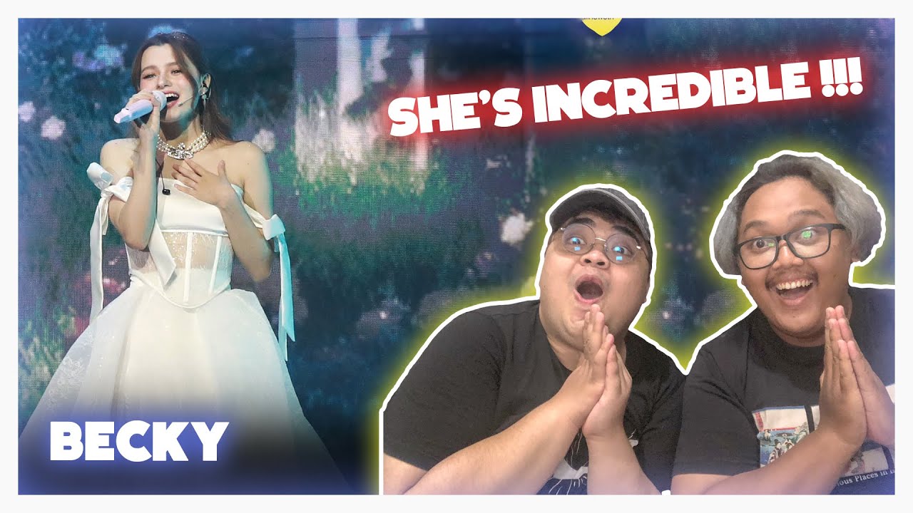 Becky Rebecca - You & Me, 7 Rings, and Daylight Live at HIKING BECKY DAY FAN CAMPING REACTION