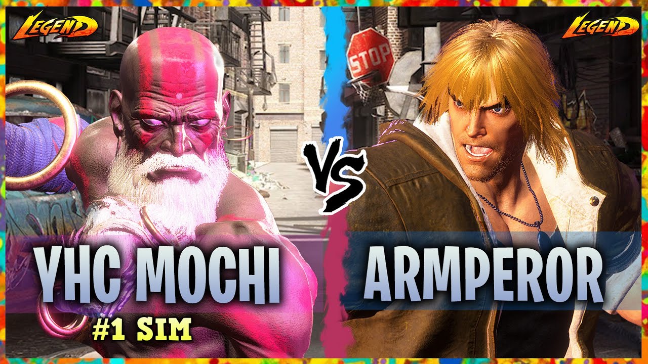 SF6 ▰ Ranked #1 Dhalsim ( YHC Mochi ) Vs. Ken ( Armperor )『 Street Fighter 6 』