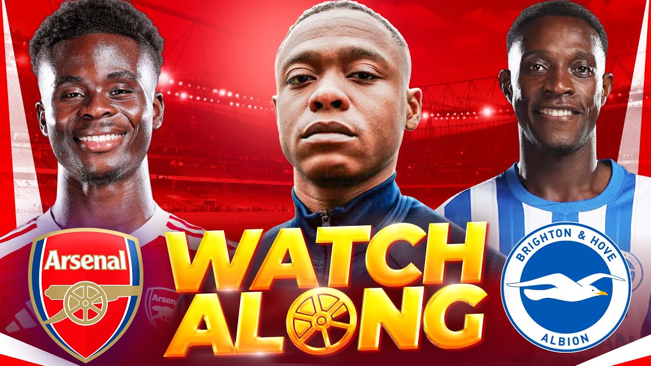 Arsenal 2-0 Brighton Live Carabao Watch Along 🔴@deludedgooner