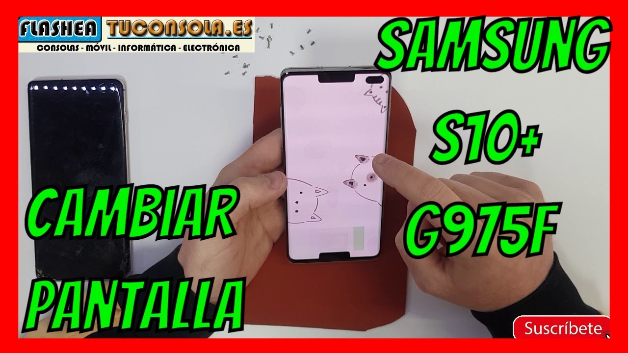 ✅Cambiar Pantalla ROTA Samsung S10 Plus / G975F | REPARACIÓN COMPLETA
