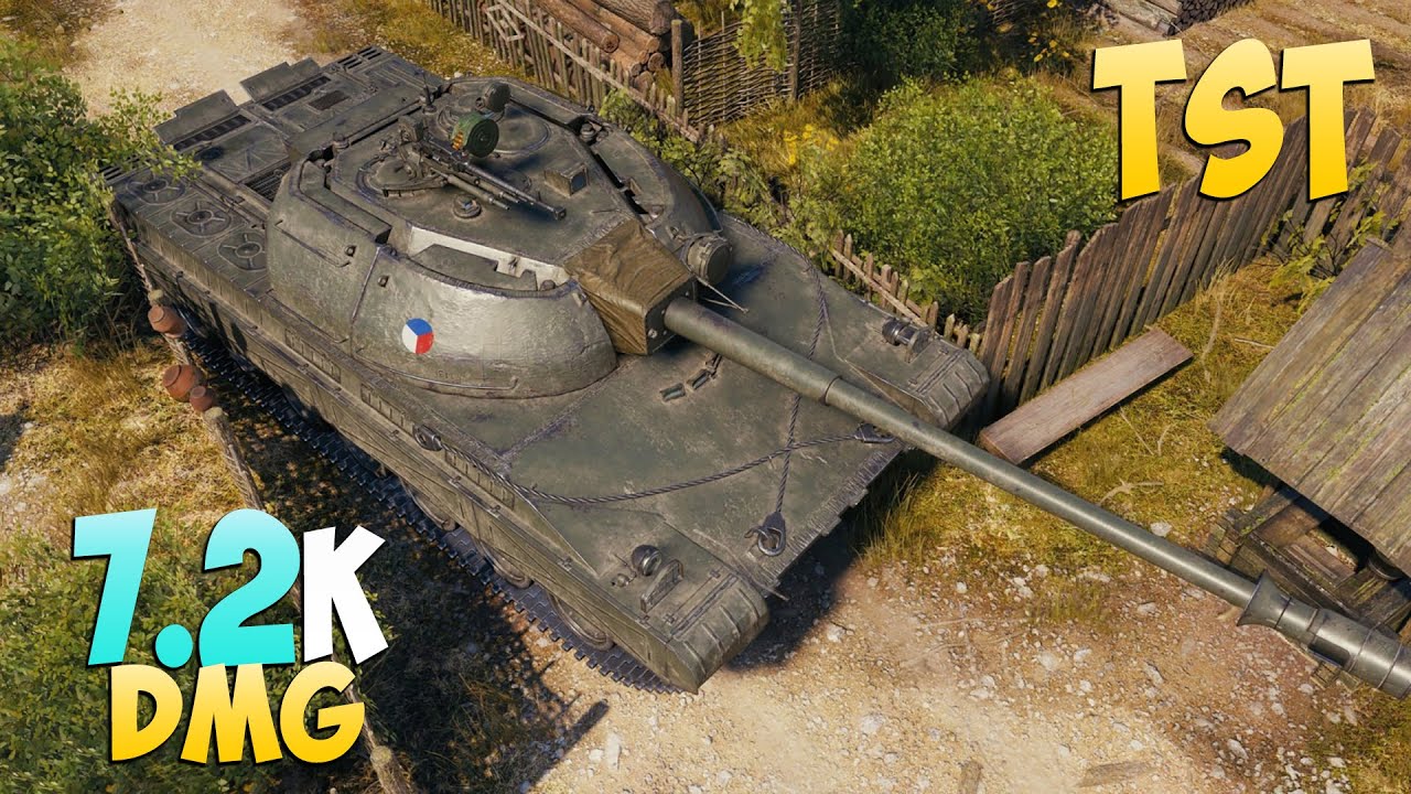 TST - 5 Kills 7.2K DMG - Решает! - Мир Танков