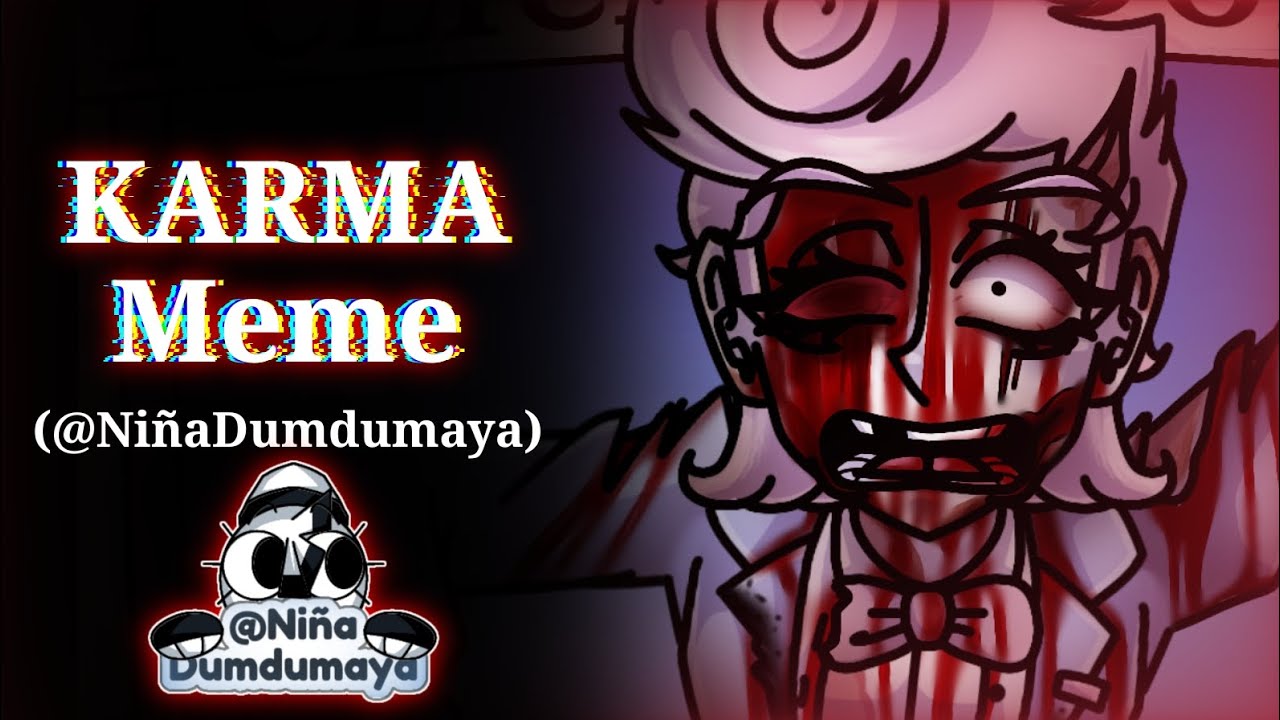 KARMA Meme (Gore) || BLOODMONEY || #capcut #memes #edit #ibispaintx #animation #tweening 