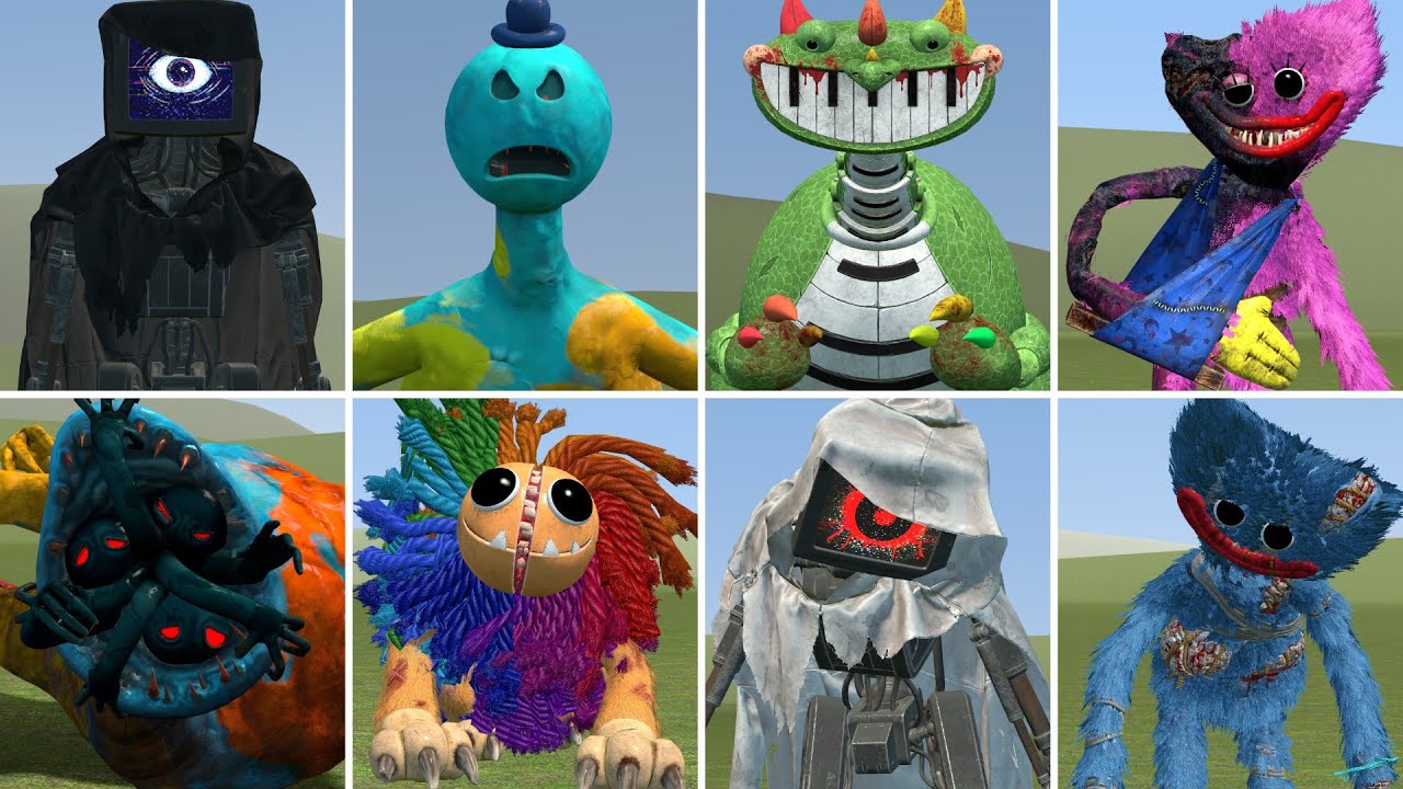 Surviving ALL Characters from CHAPTER 4, Poppy Playtime | Garry's Mod