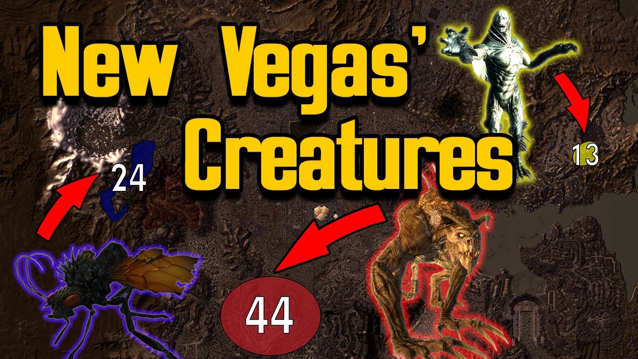 Where are Fallout New Vegas' Creatures?
