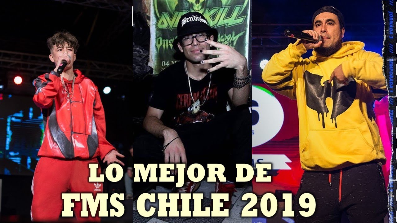 LAS MEJORES RIMAS DE TODAS LAS JORNADAS DE LA FMS CHILE TEMP 1 2019