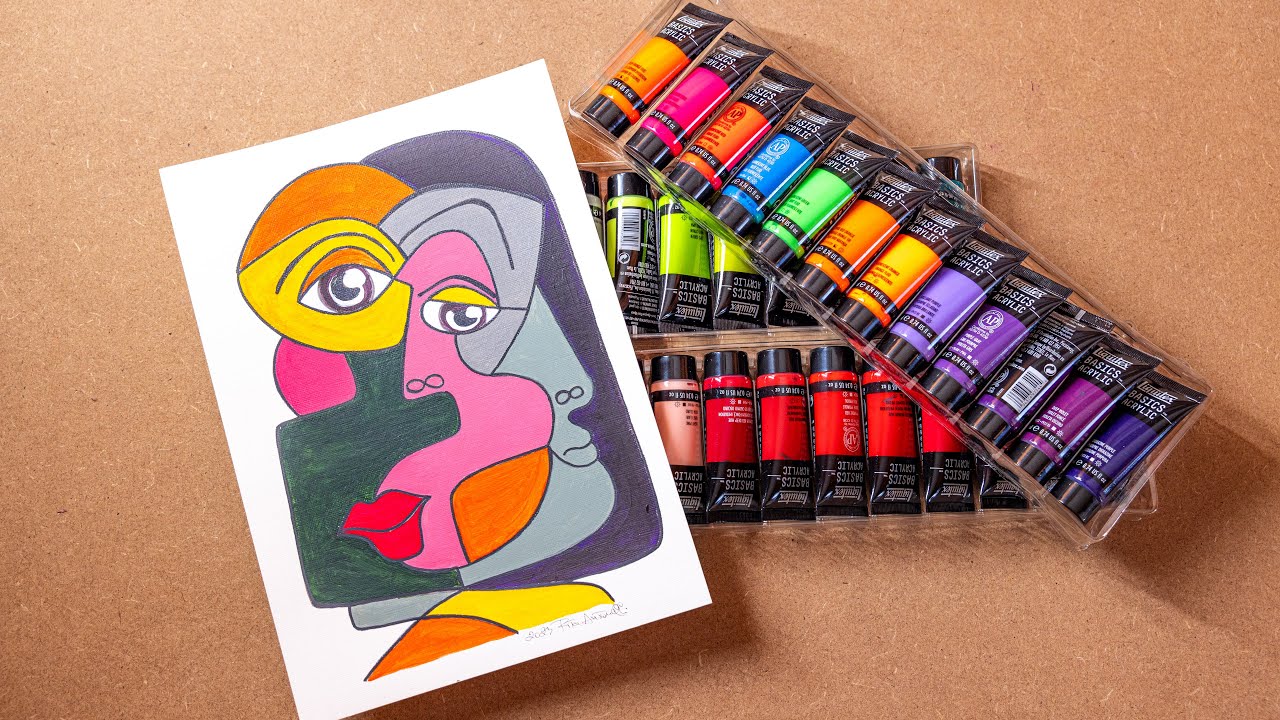 72 colori acrilici Liquitex: recensione e consigli per la scelta