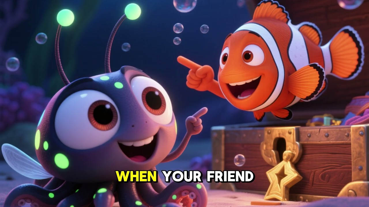 The Firefly Squid’s Rules of Sharing | Magical Story About Kindness