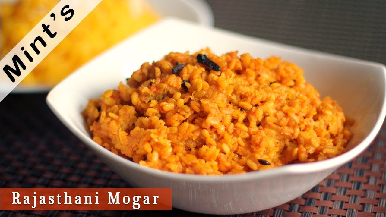 Rajasthani Mogar Ki Sabzi - Rajasthani Recipe in Hindi