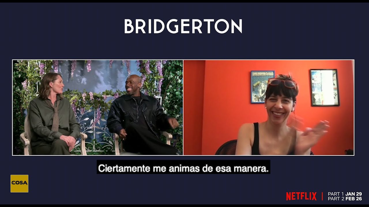BRIDGERTON 4: Hablamos con Ruth Gemmel y Daniel Francis