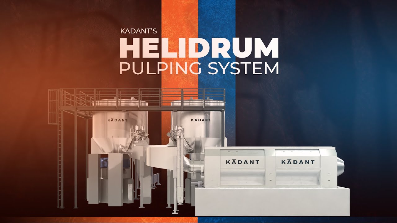 Helidrum Pulping System