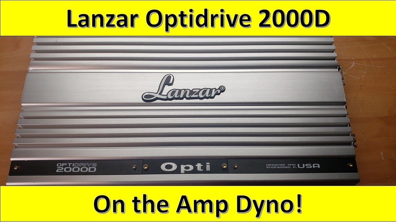 Lanzar Opti 2000D FINALLY hits the amp dyno!