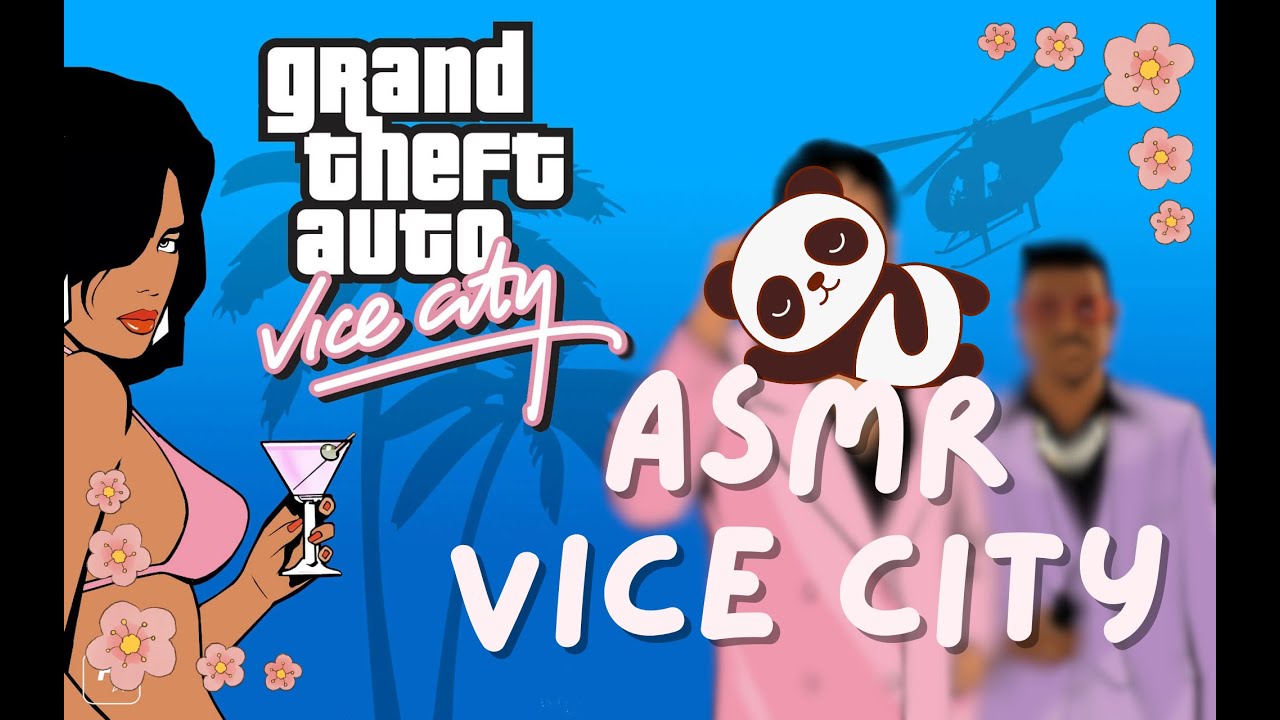 ♡❀🎀˖⁺. ASMR jugando Vice City GTA ⋆˙⊹🎀❀♡   #asmr  #gta  #vicecity #asmrsounds