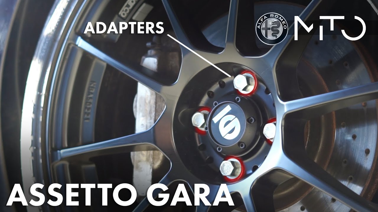 Как установить SPARCO ASSETTO GARA 4x100 на MiTo QV
