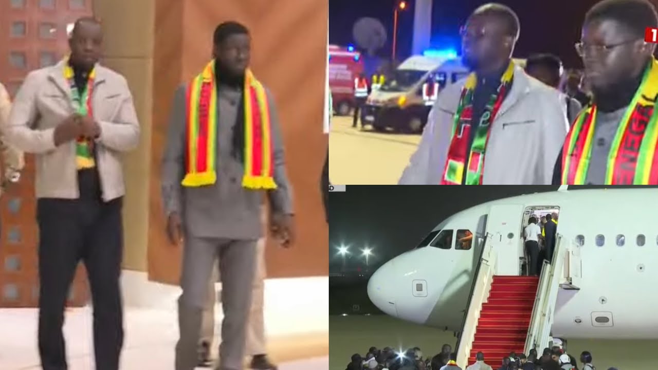 Image forte: en tenue, Diomaye et Sonko accueillent les Lions dans une parfaite harmonie