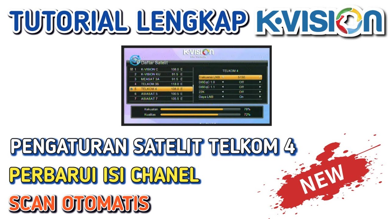 CARA PROGRAM RECEIVER K VISION
