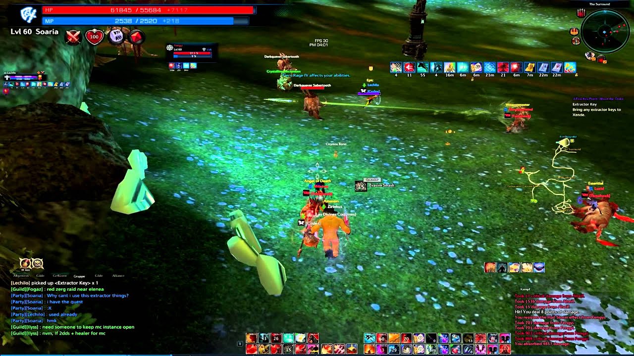 [Tera Online] Soloq on Lancer/Zerk and a bit Alliance PvP