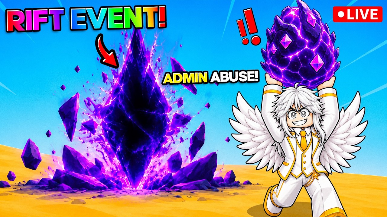 🔴 LIVE Steal an Egg Roblox NEW UPDATE + ADMIN ABUSE + GIVEAWAYS! 🥚 #Roblox #robloxlive #stealanegg