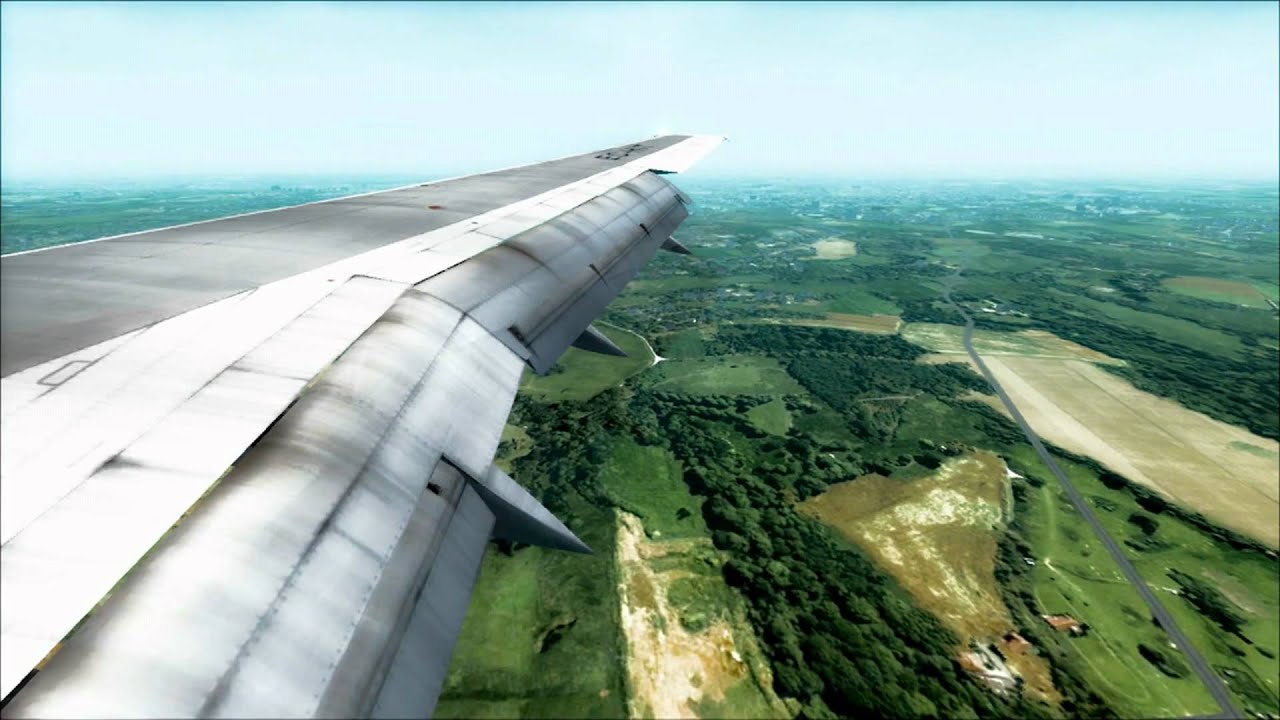 HD Flight Simulator X 757 Landing @ Dublin Airport Alienware