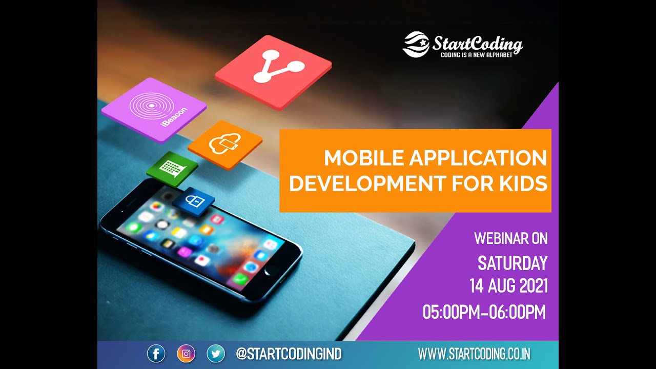 Mobile app development for kids | StartCoding