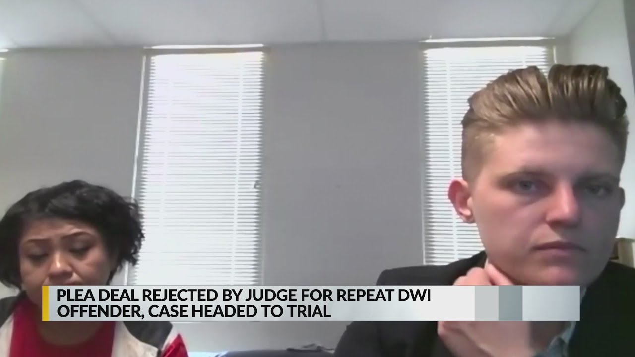 Plea deal rejected for repeat DWI offender, case headed to trial