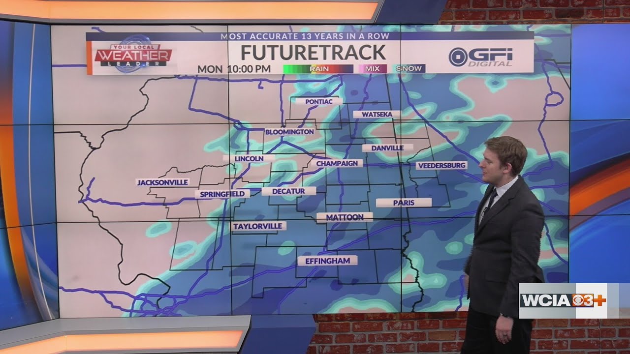 Another round of snow on the way Monday