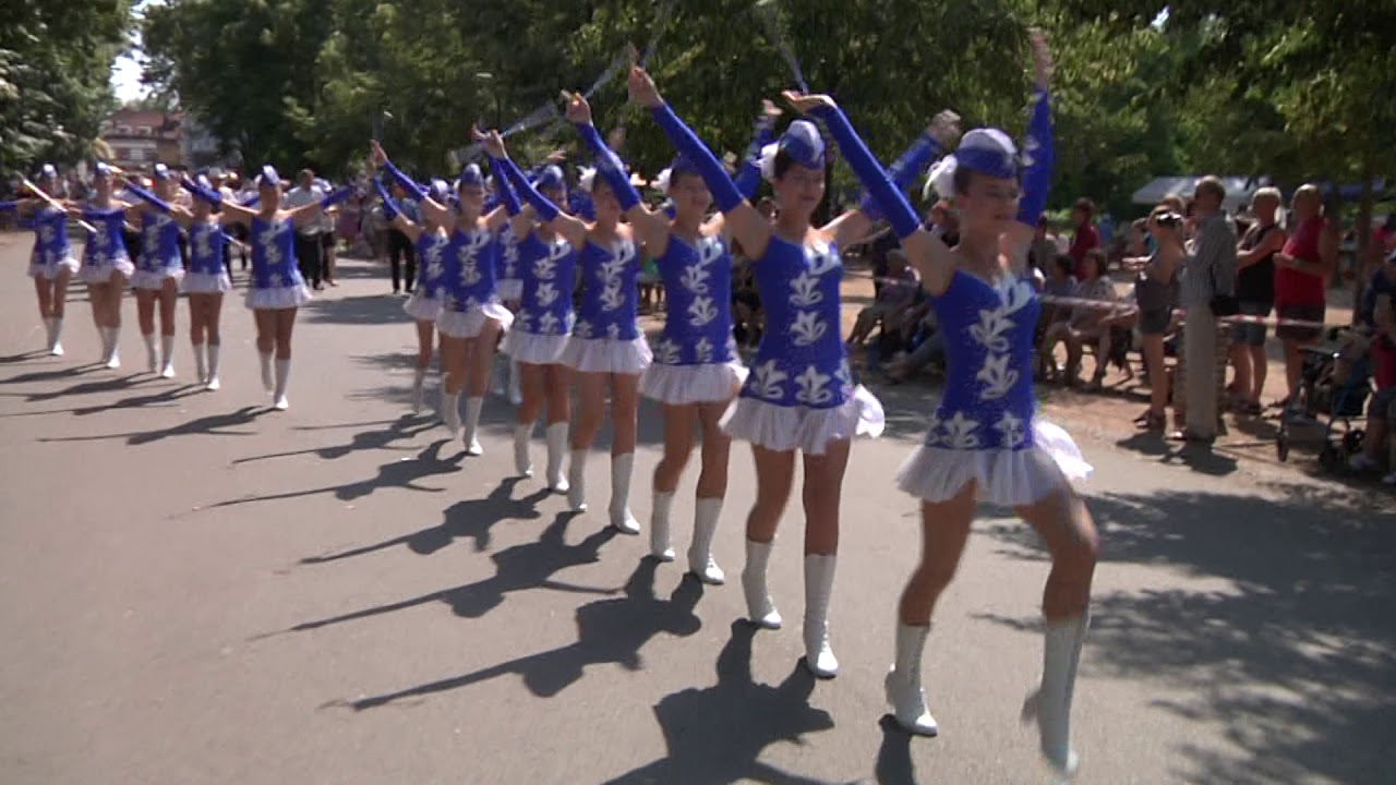 MČR NBTA Poděbrady 2018 PANENKY Hranice pochodové defilé